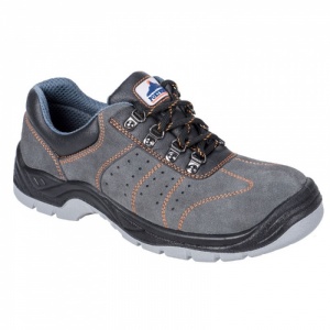 Portwest FW02 Grey Steelite S1P Perforated Safety Work Trainers